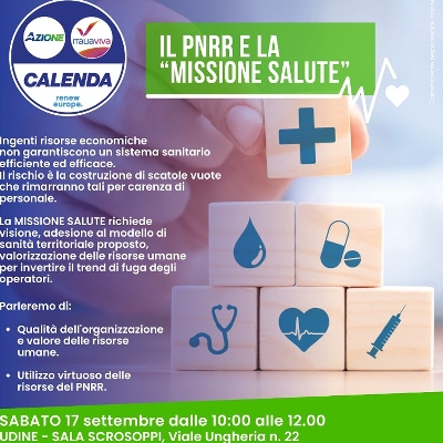 IL PNRR E LA ''MISSIONE SALUTE''